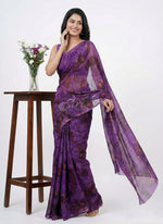 Load image into Gallery viewer, High Quality Garden Vareli Printed Nara Chiffon Saree