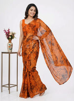 Load image into Gallery viewer, High Quality Garden Vareli Printed Nara Chiffon Saree