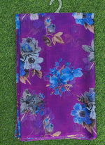 Load image into Gallery viewer, Beautiful Garden Vareli Printed Nara Chiffon Saree
