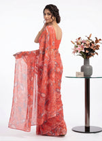 Load image into Gallery viewer, High Quality Garden Vareli Printed Nara Chiffon Saree