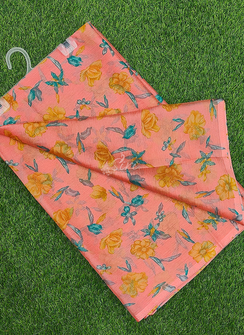 Latest Garden Vareli Printed Nara Chiffon Saree