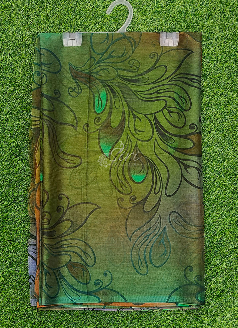 Latest Garden Vareli Printed Nara Chiffon Saree