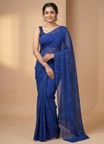 Load image into Gallery viewer, Garden Vareli Printed Nara Chiffon Saree