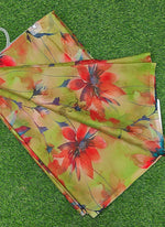 Load image into Gallery viewer, High Quality Garden Vareli Printed Nara Chiffon Saree