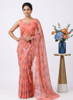 Load image into Gallery viewer, High Quality Garden Vareli Printed Nara Chiffon Saree
