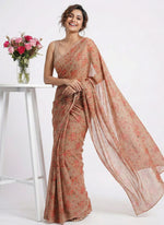Load image into Gallery viewer, High Quality Garden Vareli Printed Nara Chiffon Saree