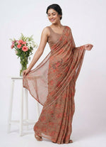 Load image into Gallery viewer, High Quality Garden Vareli Printed Nara Chiffon Saree