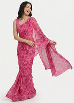 Load image into Gallery viewer, High Quality Garden Vareli Printed Nara Chiffon Saree
