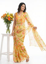 Load image into Gallery viewer, High Quality Garden Vareli Printed Nara Chiffon Saree