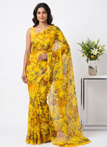 Load image into Gallery viewer, High Quality Garden Vareli Printed Nara Chiffon Saree