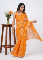 Load image into Gallery viewer, High Quality Garden Vareli Printed Nara Chiffon Saree