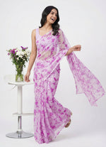 Load image into Gallery viewer, High Quality Garden Vareli Printed Nara Chiffon Saree