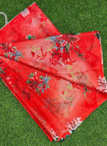 Load image into Gallery viewer, Authentic Garden Vareli Printed Nara Chiffon Saree