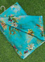 Load image into Gallery viewer, Authentic Garden Vareli Printed Nara Chiffon Saree