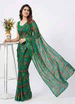 Load image into Gallery viewer, High Quality Garden Vareli Printed Nara Chiffon Saree