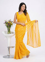 Load image into Gallery viewer, High Quality Garden Vareli Printed Nara Chiffon Saree