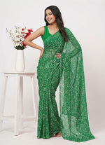 Load image into Gallery viewer, High Quality Garden Vareli Printed Nara Chiffon Saree