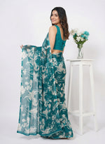 Load image into Gallery viewer, High Quality Garden Vareli Printed Nara Chiffon Saree