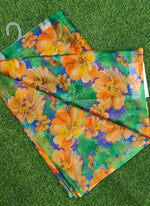 Load image into Gallery viewer, High Quality Garden Vareli Printed Nara Chiffon Saree