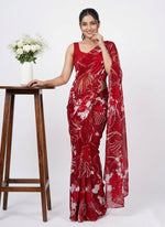 Load image into Gallery viewer, High Quality Garden Vareli Printed Nara Chiffon Saree
