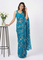 Load image into Gallery viewer, High Quality Garden Vareli Printed Nara Chiffon Saree