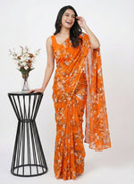 Load image into Gallery viewer, High Quality Garden Vareli Printed Nara Chiffon Saree