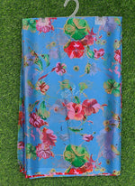 Load image into Gallery viewer, Elegant Garden Vareli Printed Nara Chiffon Saree