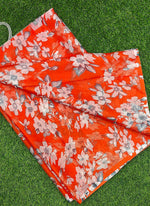 Load image into Gallery viewer, Elegant Garden Vareli Printed Nara Chiffon Saree