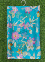 Load image into Gallery viewer, Elegant Garden Vareli Printed Nara Chiffon Saree