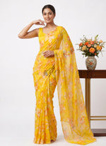 Load image into Gallery viewer, High Quality Garden Vareli Printed Nara Chiffon Saree