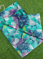 Load image into Gallery viewer, Garden Vareli Printed Nara Chiffon Saree without Blouse
