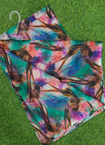 Load image into Gallery viewer, Garden Vareli Printed Nara Chiffon Saree without Blouse