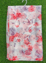 Load image into Gallery viewer, Garden Vareli Printed Nara Chiffon Saree without Blouse