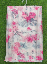 Load image into Gallery viewer, Garden Vareli Printed Nara Chiffon Saree without Blouse