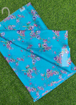 Load image into Gallery viewer, Latest Garden Vareli Printed Nara Chiffon Saree without Blouse