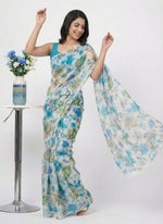 Load image into Gallery viewer, High Quality Garden Vareli Latest Summer Roganza Saree