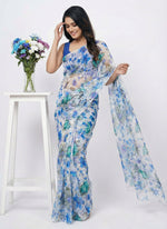 Load image into Gallery viewer, High Quality Garden Vareli Latest Summer Roganza Saree