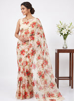 Load image into Gallery viewer, High Quality Garden Vareli Latest Summer Roganza Saree
