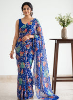 Load image into Gallery viewer, High Quality Garden Vareli Latest Summer Roganza Saree