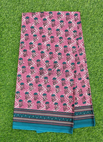 Load image into Gallery viewer, Beautiful Bhagru Print Pure Cotton Saree