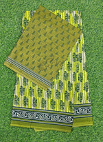 Load image into Gallery viewer, Beautiful Bhagru Print Pure Cotton Saree