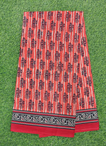 Load image into Gallery viewer, Beautiful Bhagru Print Pure Cotton Saree