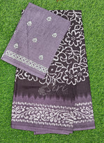 Load image into Gallery viewer, Beautiful Batik Print Pure Cotton Saree