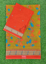 Load image into Gallery viewer, Beautiful Printed Pure Cotton Saree