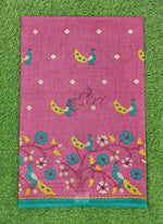 Load image into Gallery viewer, Beautiful Printed Pure Cotton Saree