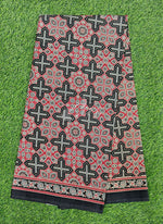 Load image into Gallery viewer, Ajrakh Print Pure Cotton Saree