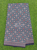 Load image into Gallery viewer, Ajrakh Print Pure Cotton Saree