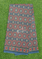 Load image into Gallery viewer, Ajrakh Print Pure Cotton Saree