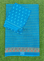 Load image into Gallery viewer, Simple Printed Pure Cotton Saree