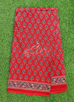 Load image into Gallery viewer, Bhagru Print Pure Soft Cotton Saree